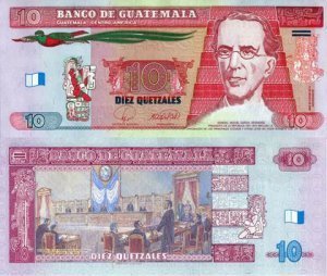 10 QUETZALES