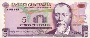 5 QUETZALES