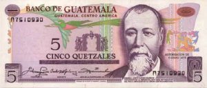 5 QUETZALES