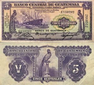 5 QUETZALES