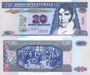 20 QUETZALES