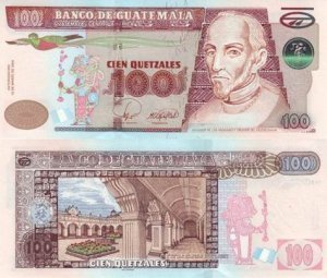 100 QUETZALES